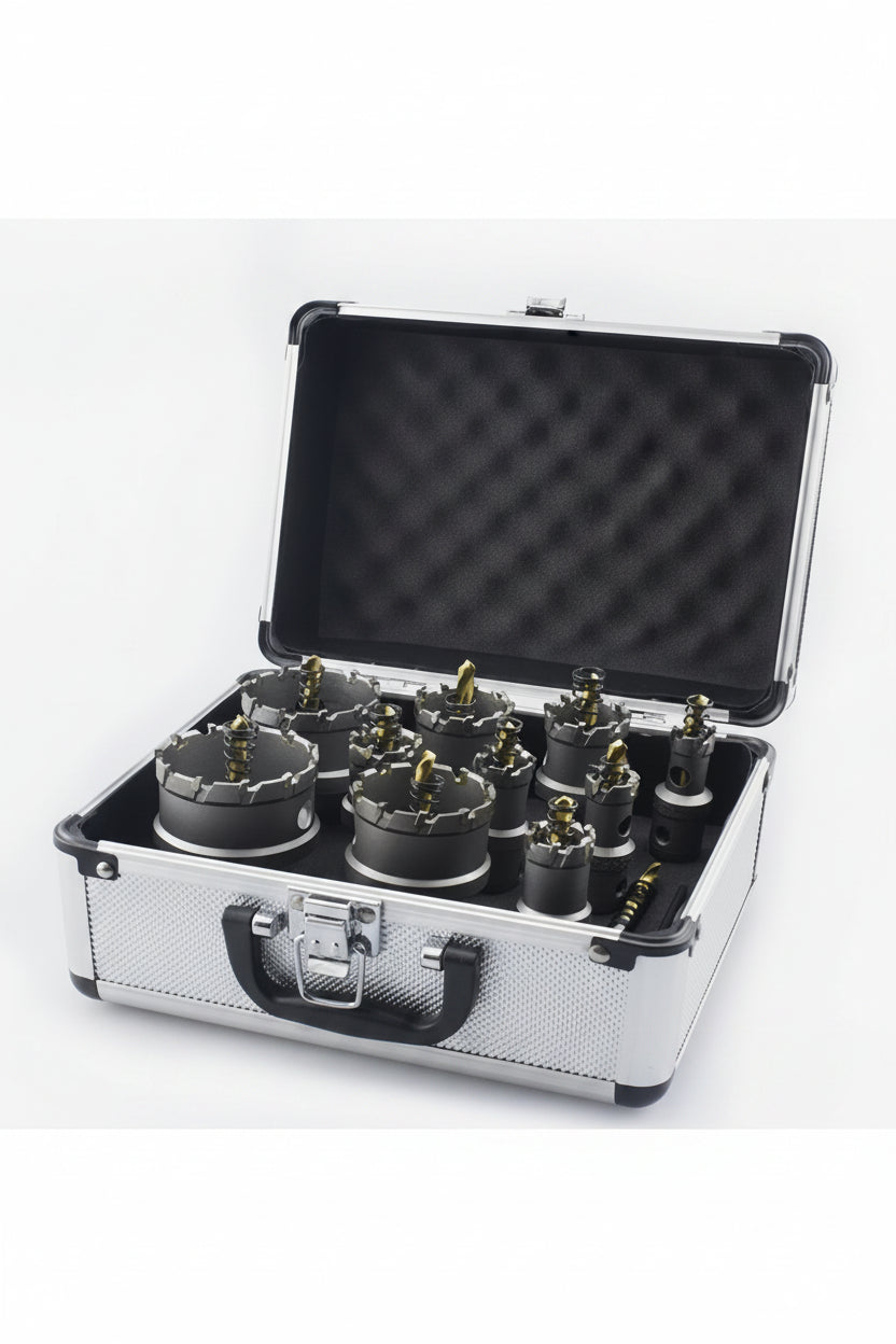 Hole Saw 10 Pcs Kit 53-16mm