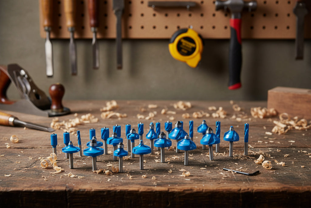 Router bits 35 pcs kit