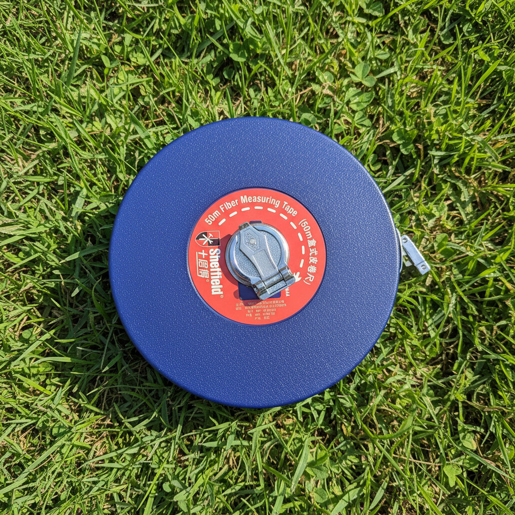 50 M fibreglass Measuring tape in case Main image