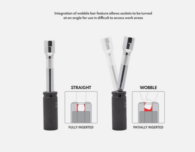 9 PCS Extension Kit Set Bar Hand Ratchet