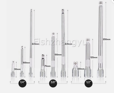 9 PCS Extension Kit Set Bar Hand Ratchet