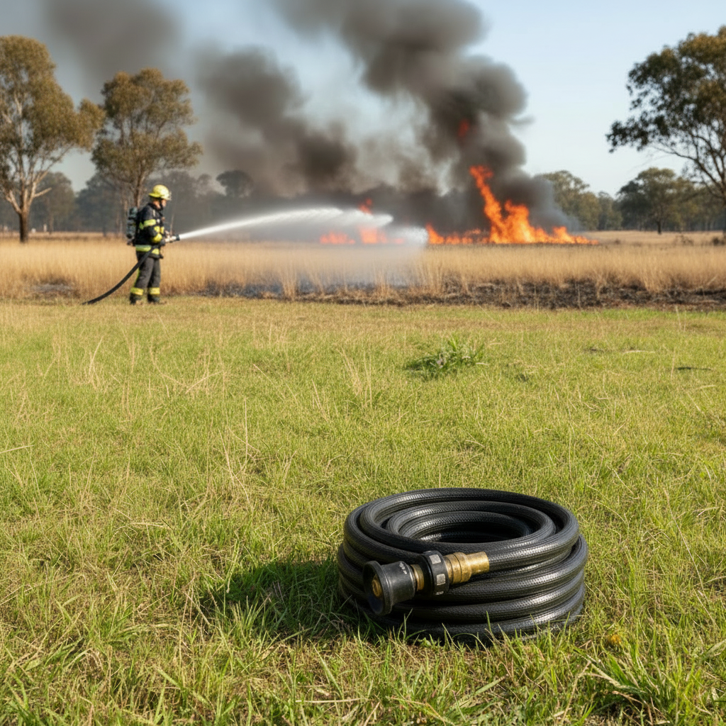 Fitted Esdan Fire Fighting Hose Secondary image