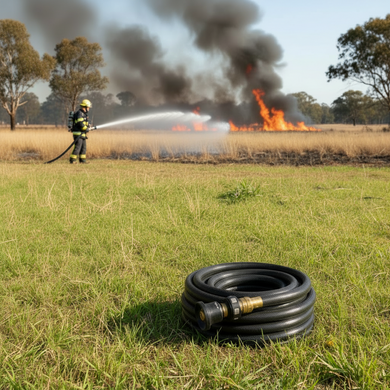 Fitted Esdan Fire Fighting Hose