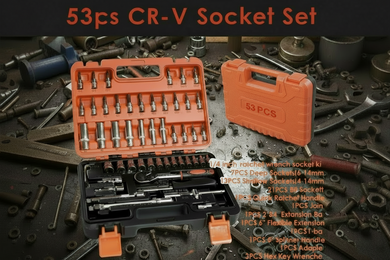 1/4" Socket & 1/4 Dr Bit socket set 53 Pcs