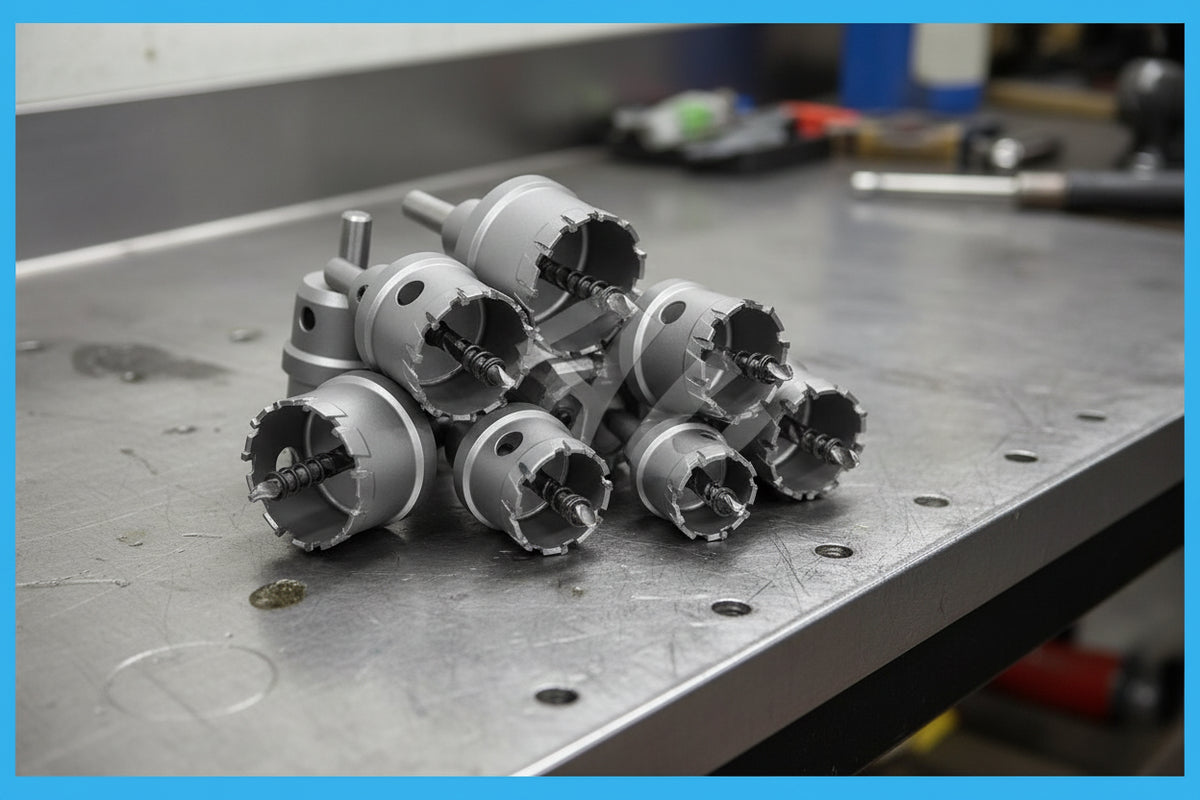Hole Saw 10 Pcs Kit 53-16mm