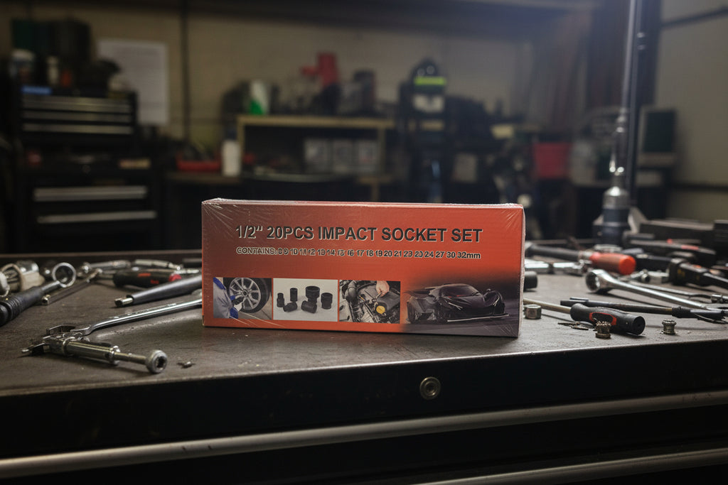 1/2" 20pcs Jenley Impact Socket Set