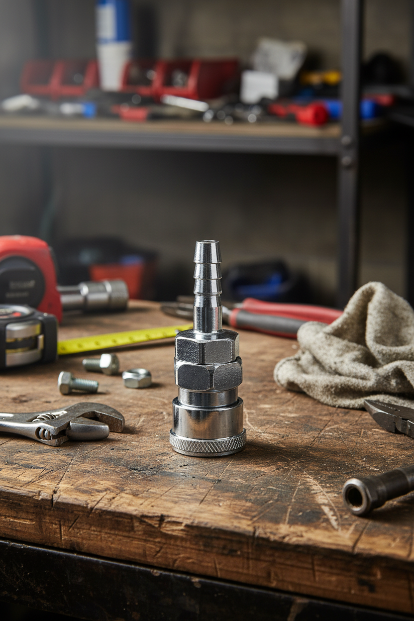 Nitto Type Male spear to female coupling fitting