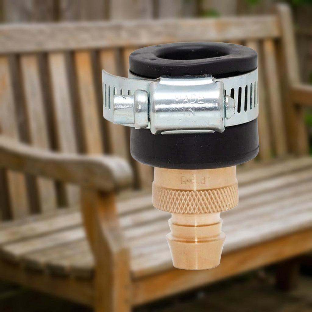 Pope 12mm Brass plain Tap fitting