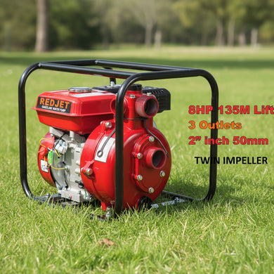 Redjet 8hsp 2"water transfer pump