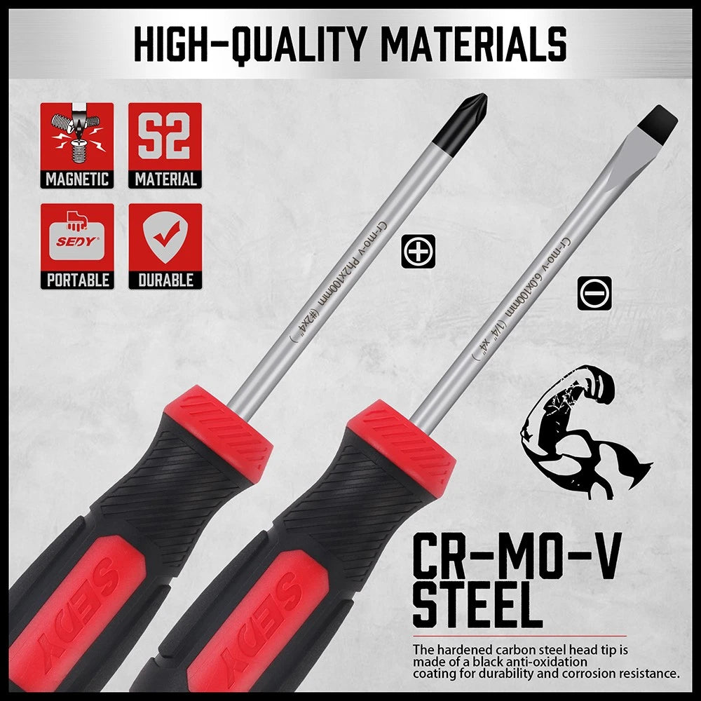 Ultimate Sedy Magnetic Screwdriver 11 pcs set