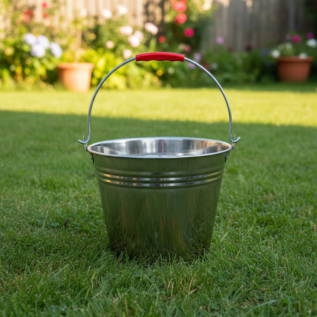 Stainless Steel Bucket 9L