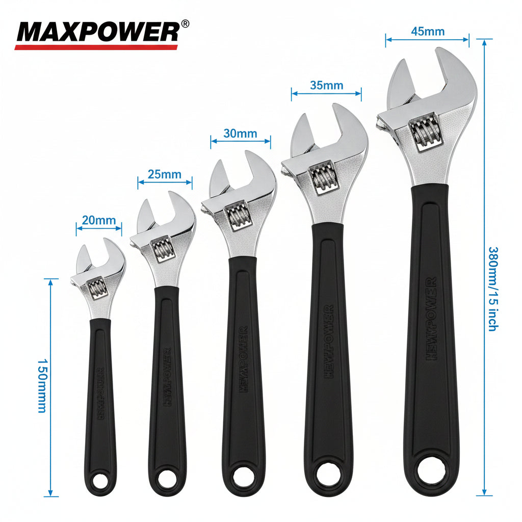 Adjustable Wrench Maxpower set