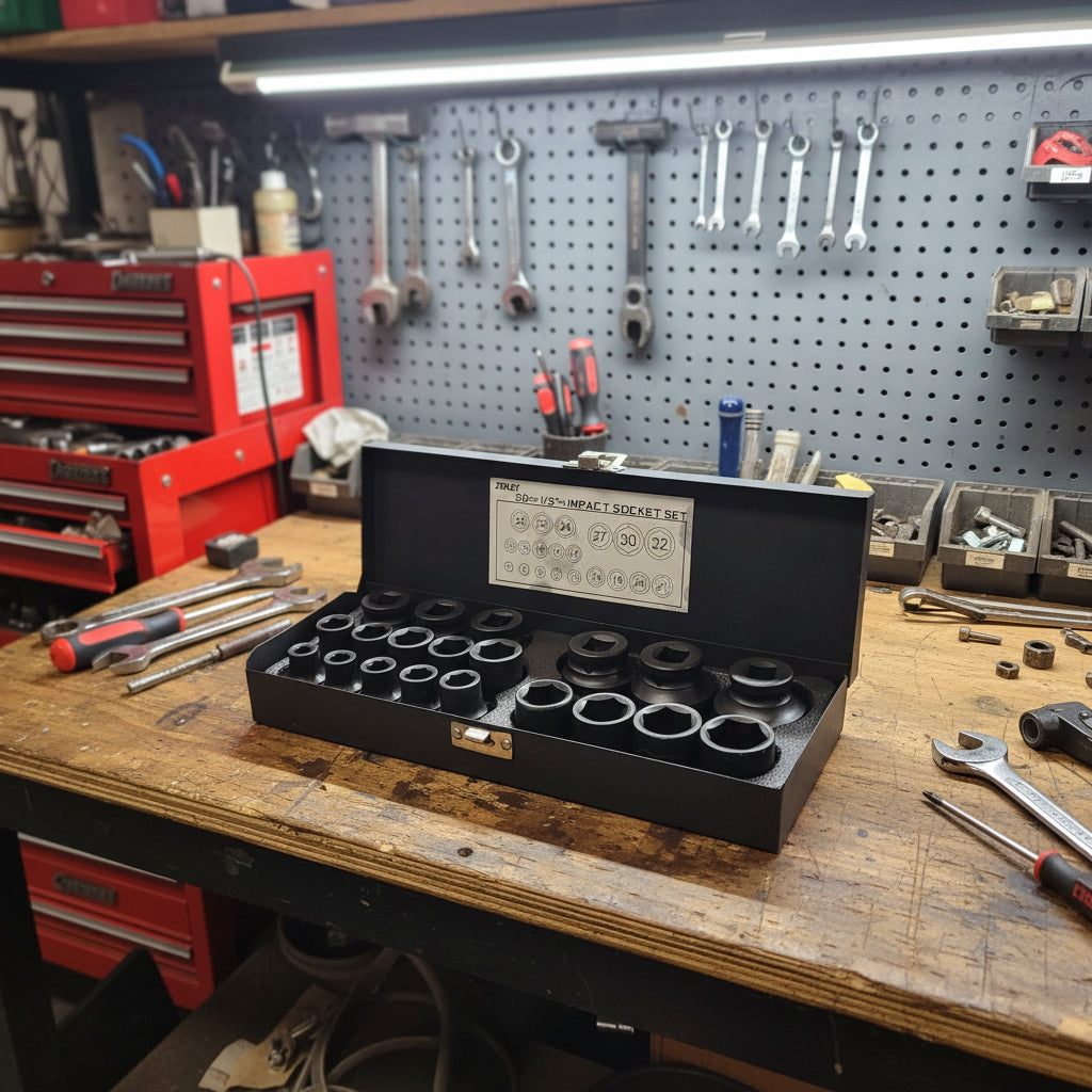 1/2" 20pcs Jenley Impact Socket Set