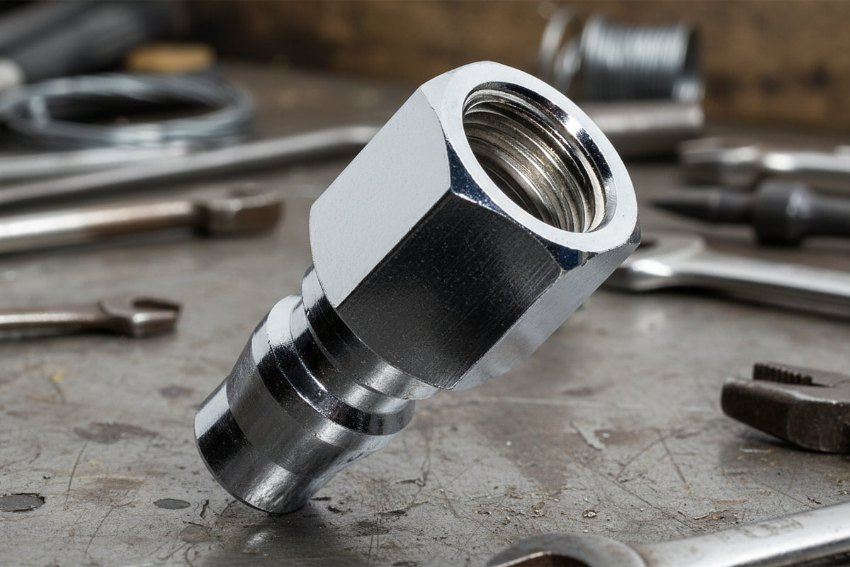 Nitto type PF male to female thread air fitting Main image