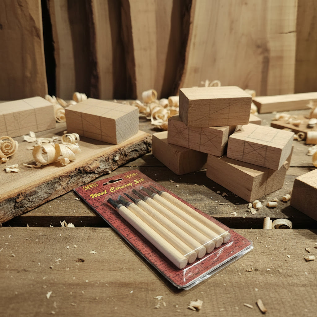 Wood Carving Tools 6 PCS