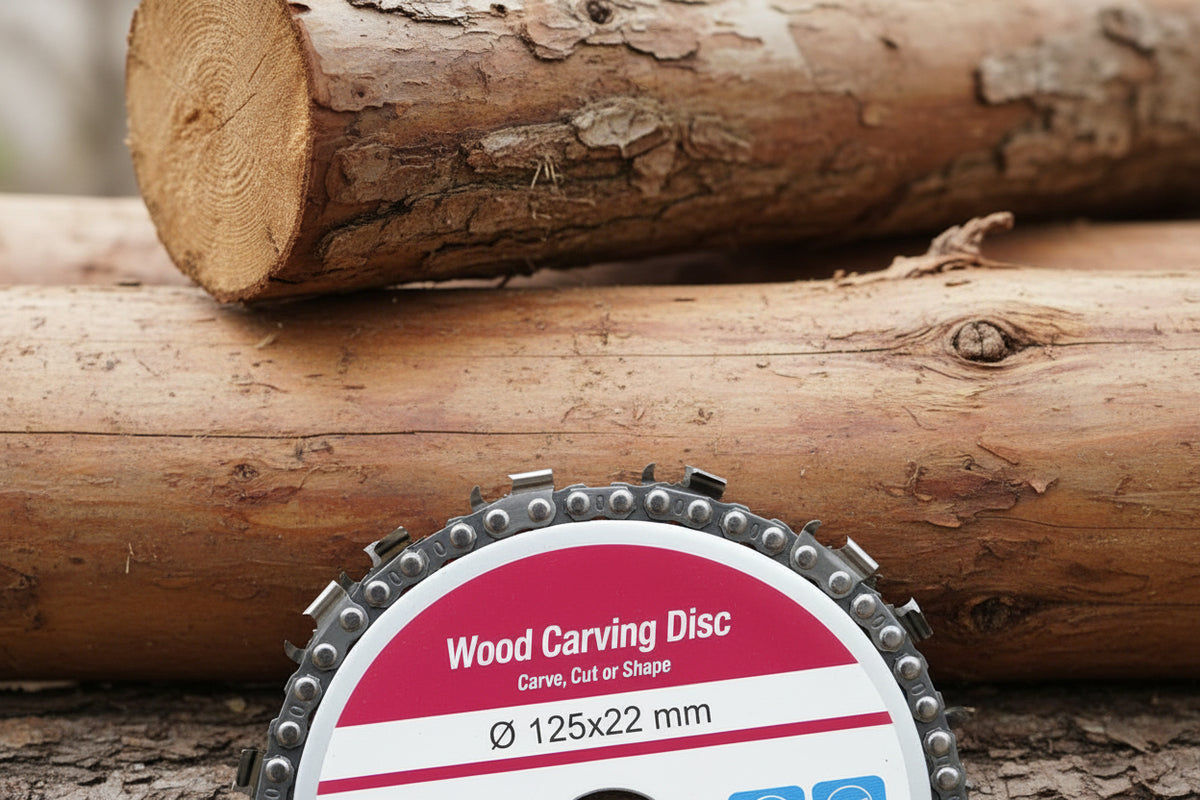 Wood Caring Disc 4" 5/8" Arbor
